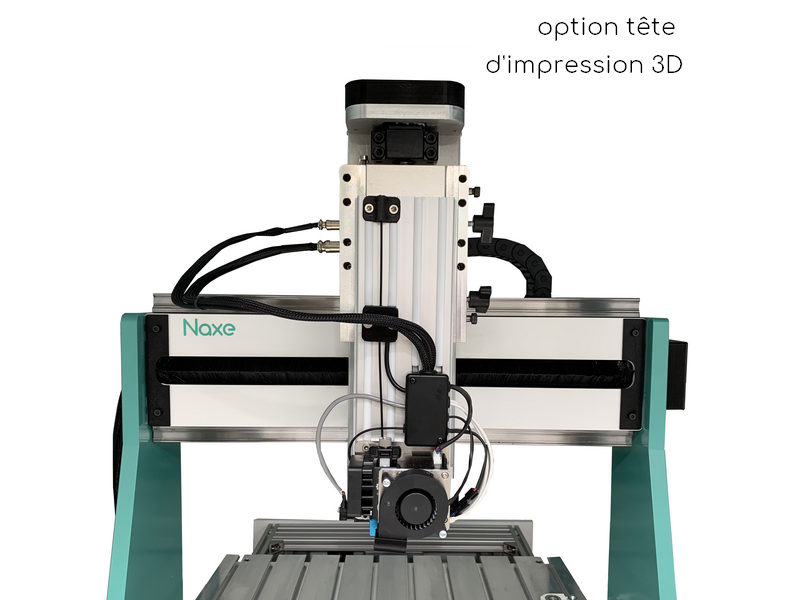 HURRISE imprimante 3D Accessoires de machine d'impression 3D de résistance  à hautes températures de bec en acier trempé